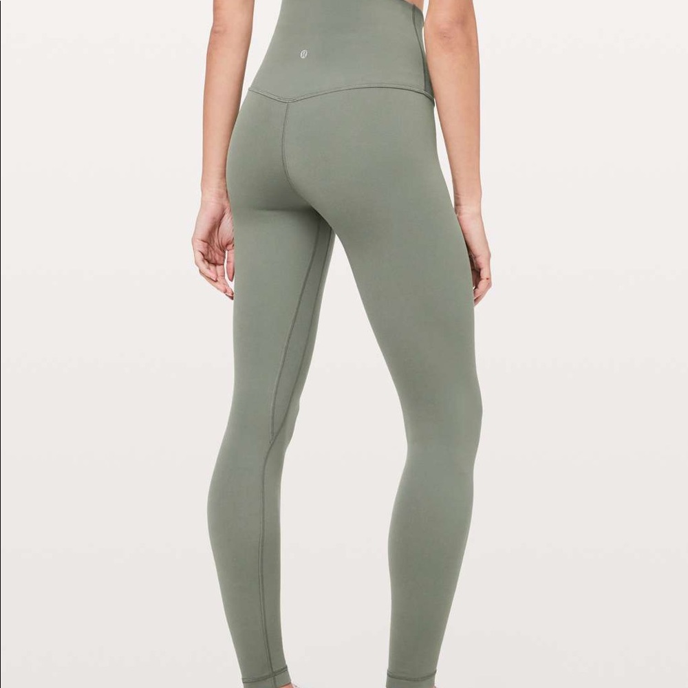 LULULEMON NWOT Align Pant 28" - Grey Sage